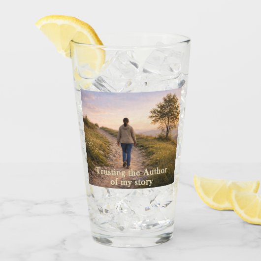 Vertrouwen op de Auteur Glas (Voorkant ijs)