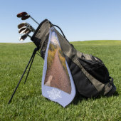 Vertrouwen op de Auteur Golfhanddoek (Groen)