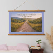 Vertrouwen op de Auteur Hangend Wandkleed (Slaapkamer)
