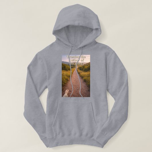 Vertrouwen op de Auteur Hoodie (Design voorkant)