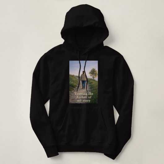 Vertrouwen op de Auteur Hoodie (Design voorkant)