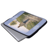 Vertrouwen op de Auteur Laptop Sleeve (Voorkant onderkant)