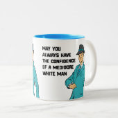 Vertrouwen op een Mediocre White Man mok (Voorkant rechts)