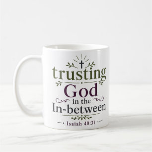 Vertrouwen op God in het Tussenliggende Gebedsgeba Koffiemok