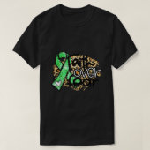 Vertrouwen over angst Bewustmaking Lopard Bile Duc T-shirt (Design voorkant)