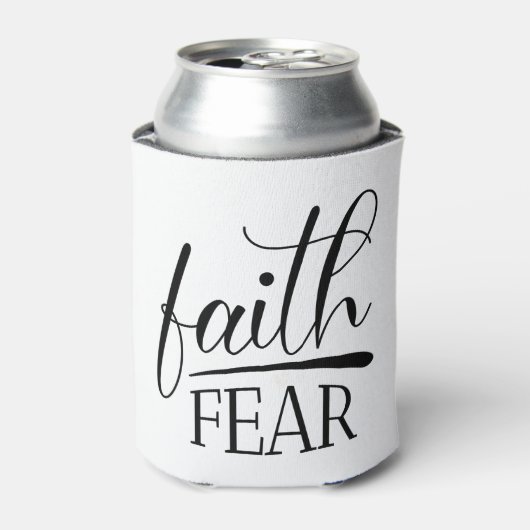 Vertrouwen over angst Bijbelse beelden beroemde Ch Blikjeskoeler (Blikje Voorkant)