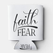 Vertrouwen over angst Bijbelse beelden beroemde Ch Blikjeskoeler (Achterkant)