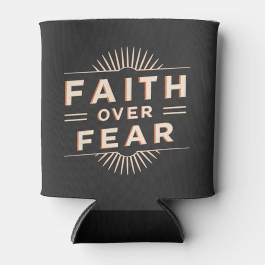 Vertrouwen over angst blikjeskoeler (Voorkant)