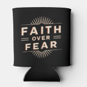 Vertrouwen over angst blikjeskoeler (Achterkant)