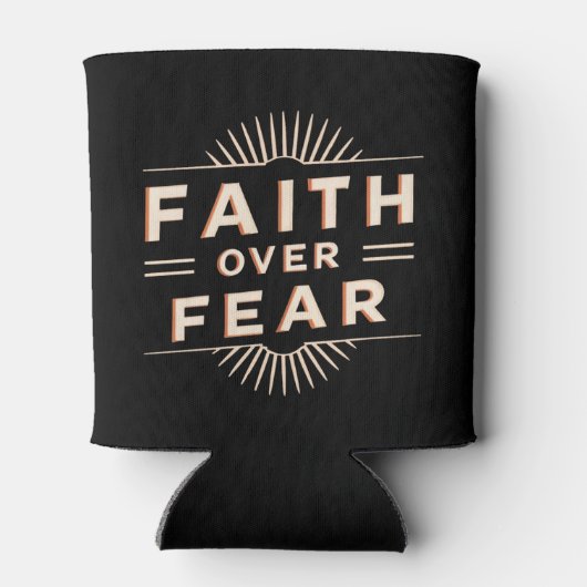 Vertrouwen over angst blikjeskoeler (Achterkant)