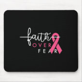 Vertrouwen over angst Borstkanker Bewustmaking Roz Muismat (Voorkant)