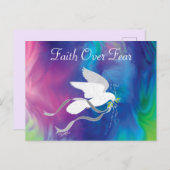 Vertrouwen over angst Briefkaart (Voorkant / Achterkant)