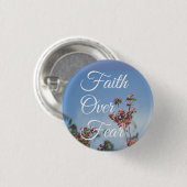 Vertrouwen over angst Button (Voorkant /achterkant)