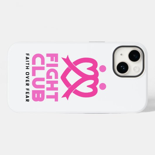 Vertrouwen over angst Case-Mate iPhone case (Achterkant (horizontaal))
