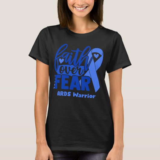 Vertrouwen over angst en bewustwording t-shirt (Voorkant)