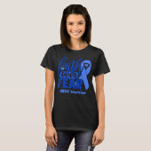 Vertrouwen over angst en bewustwording t-shirt (Voorkant volledig)