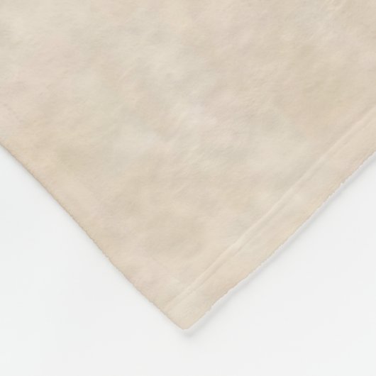 Vertrouwen over angst fleece deken (Hoek)