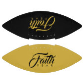 Vertrouwen over angst Football voor zwart en goud (Panelen)