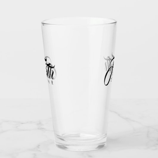 Vertrouwen over angst glas (Rechts)