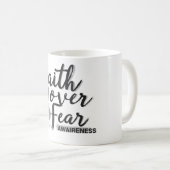 Vertrouwen over angst koffiemok (Voorkant rechts)