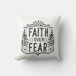 Vertrouwen over angst kussen