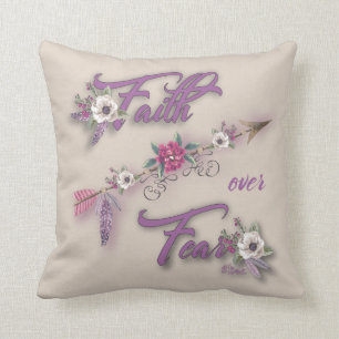 Vertrouwen over angst kussen