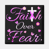 Vertrouwen over angst magneet (Voorkant)