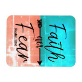 Vertrouwen over angst magneet (Horizontaal)