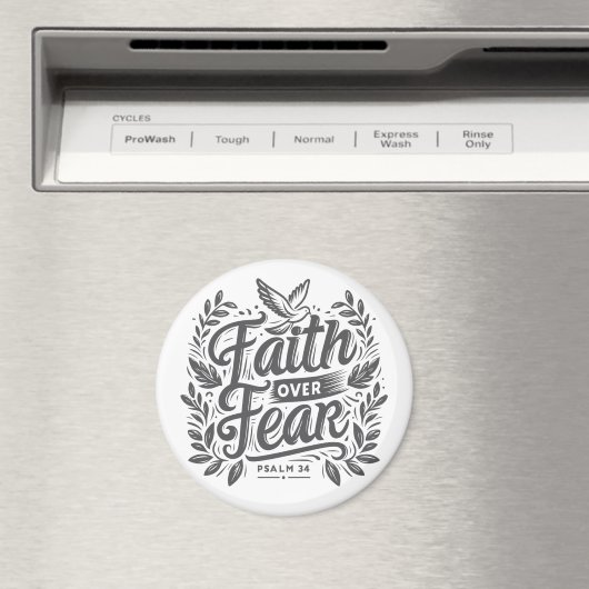 Vertrouwen over angst magneet (Insitu (Vaatwasser))