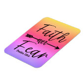 Vertrouwen over angst magneet (Linkerzijde)