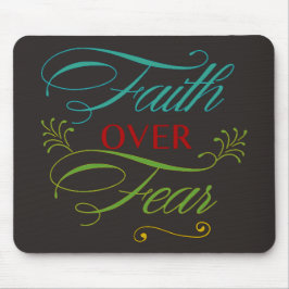 Vertrouwen over angst muismat