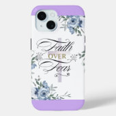 vertrouwen over angst op iPhone 15-Hoesje Case-Mate iPhone Case (Achterkant)