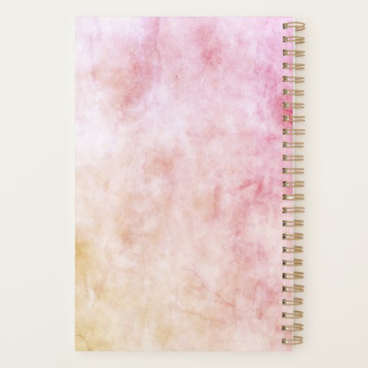 Vertrouwen over angst planner (Achterkant)