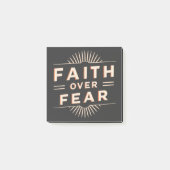 Vertrouwen over angst post-it® notes (Voorkant)