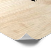 Vertrouwen over angst Poster (Hoek)