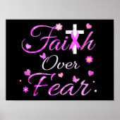 Vertrouwen over angst poster (Voorkant)