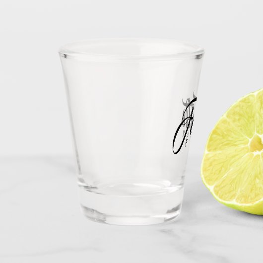 Vertrouwen over angst shot glas (Links)