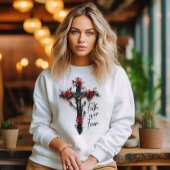 Vertrouwen over angst trui