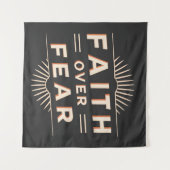 Vertrouwen over angst wandkleed (Voorkant (horizontaal))