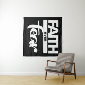 Vertrouwen over angst wandkleed (In Situ (horizontaal))