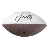 Vertrouwen over angst zwart en wit american football (Gedraaid 270)