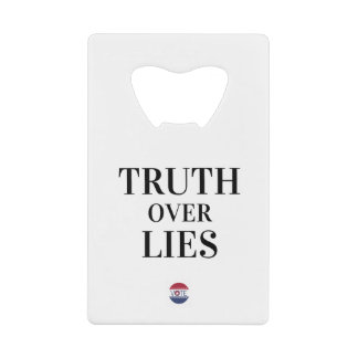 VERTROUWEN OVER LIES CREDITKAART FLESSENOPENER