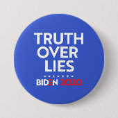 VERTROUWEN OVER LIES RONDE BUTTON 7,6 CM (Voorkant)