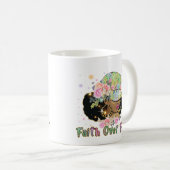 Vertrouwen over Mok met koffie uit de angst (Voorkant rechts)