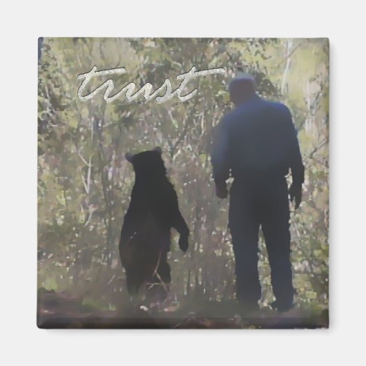 Vertrouwen plein - Denise Beverly Magneet (Voorkant)