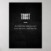 Vertrouwen Poster (Voorkant)
