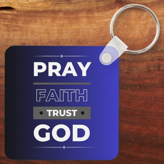 Vertrouwen, Pray, Sleutelhanger van Vertrouwen (Achterkant)