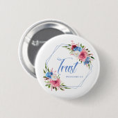 Vertrouwen Ronde Button 5,7 Cm (Voorkant /achterkant)