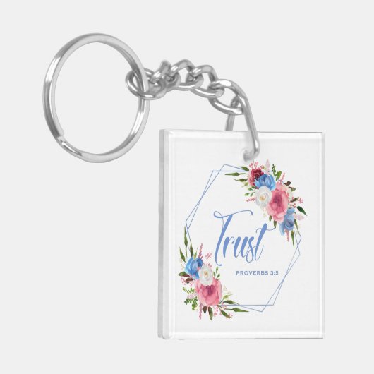 Vertrouwen Sleutelhanger (Voorkant Links)