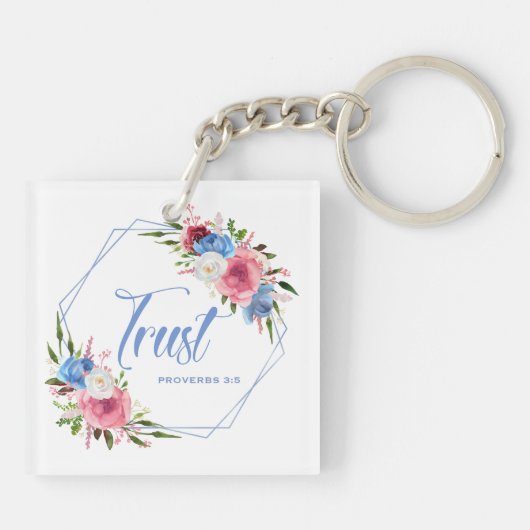 Vertrouwen Sleutelhanger (Achterkant)